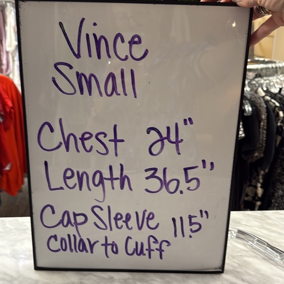 Vince Cap Sleeve Popover Shift Dress in Iron Gray Size Small - Picture 8 of 11